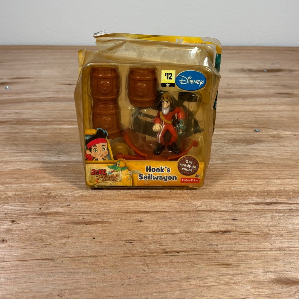 Disney‎ Jake and the Never Land Pirates Captain Hook Sailwagon Fisher-Price 2012